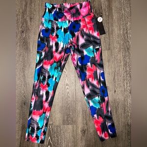 NWT Bally Total Fitness Dry Wik 2 Pocket Legging Yoga Workout Pants M Medium